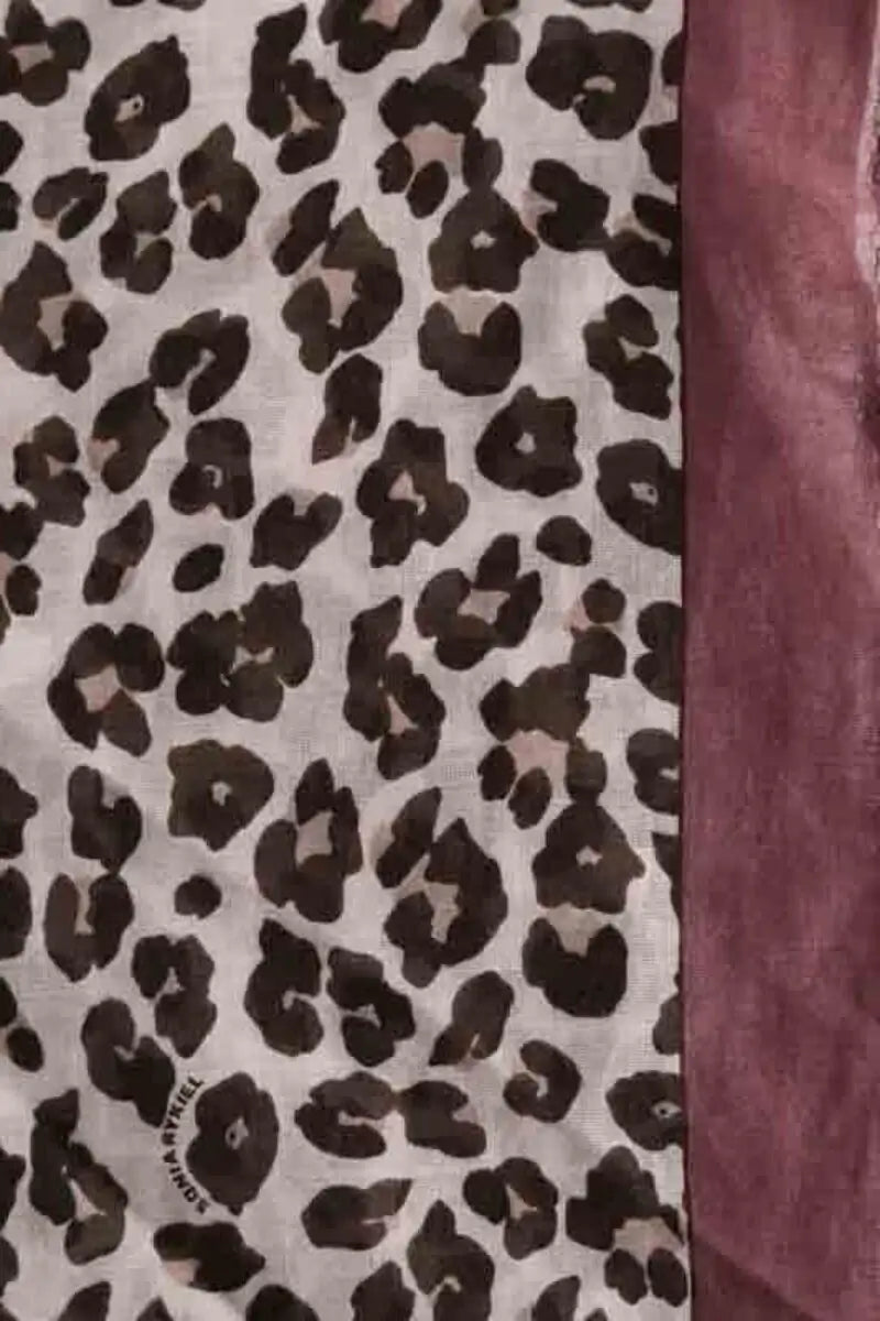 Carré Sonia Rykiel Marron en Coton