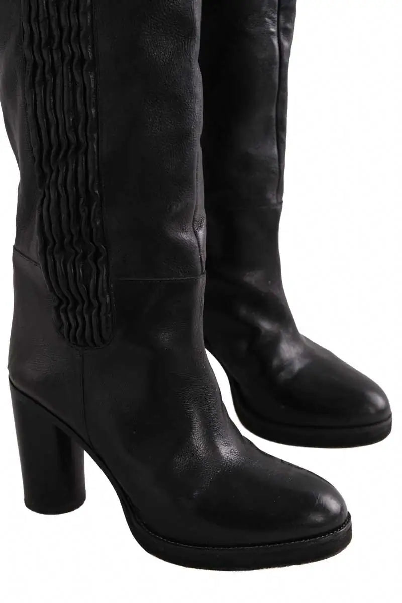 Bottes cuissardes  Isabel Marant Noir en Cuir