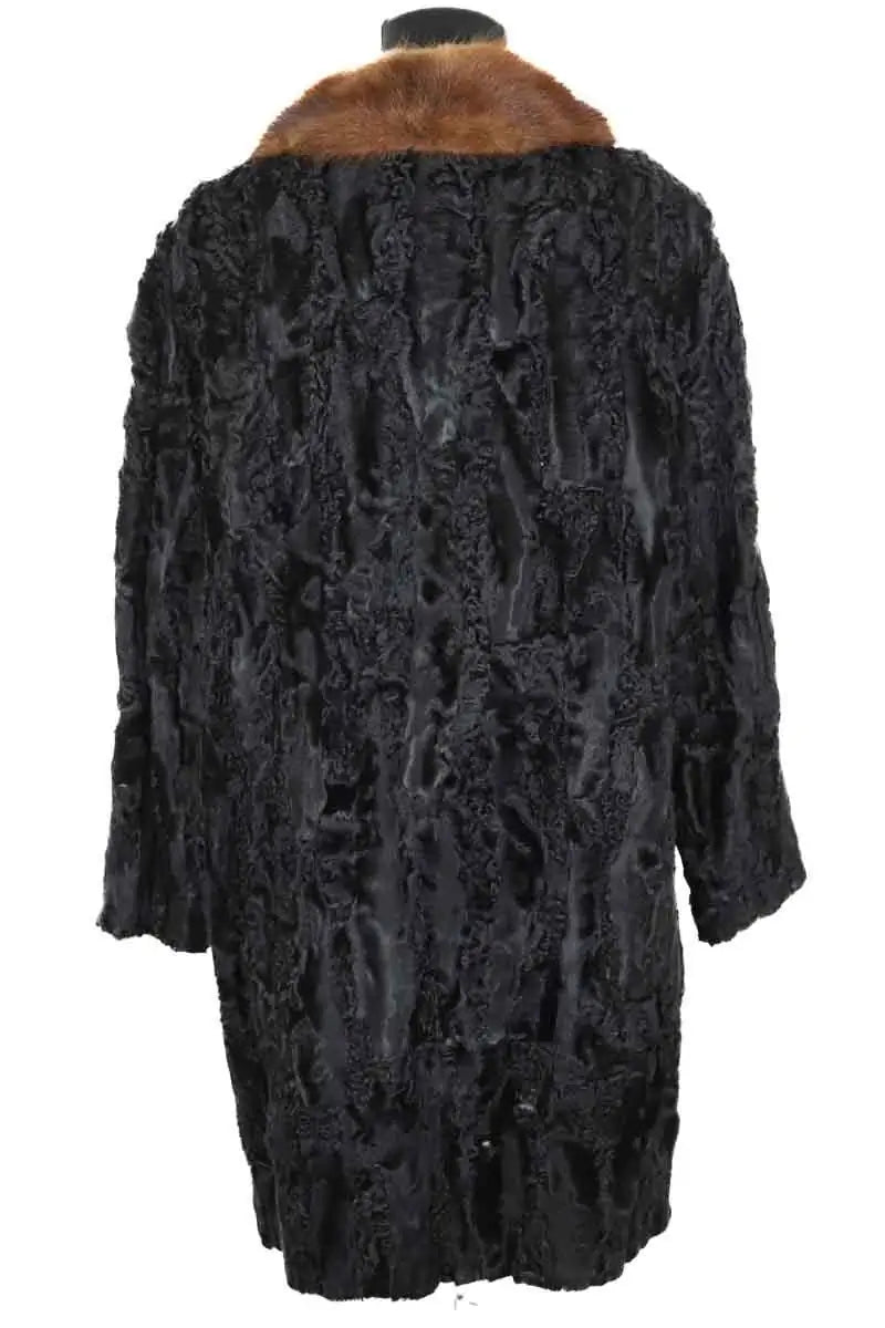 Manteau en astrakhan Other Brand  Noir