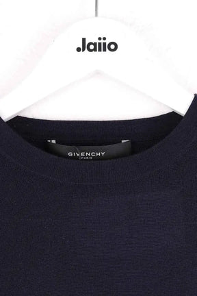 Pull Givenchy Marine en Laine