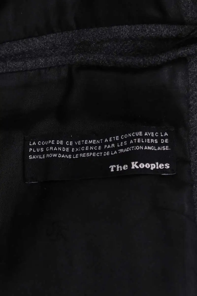 Manteau The Kooples Gris en Laine