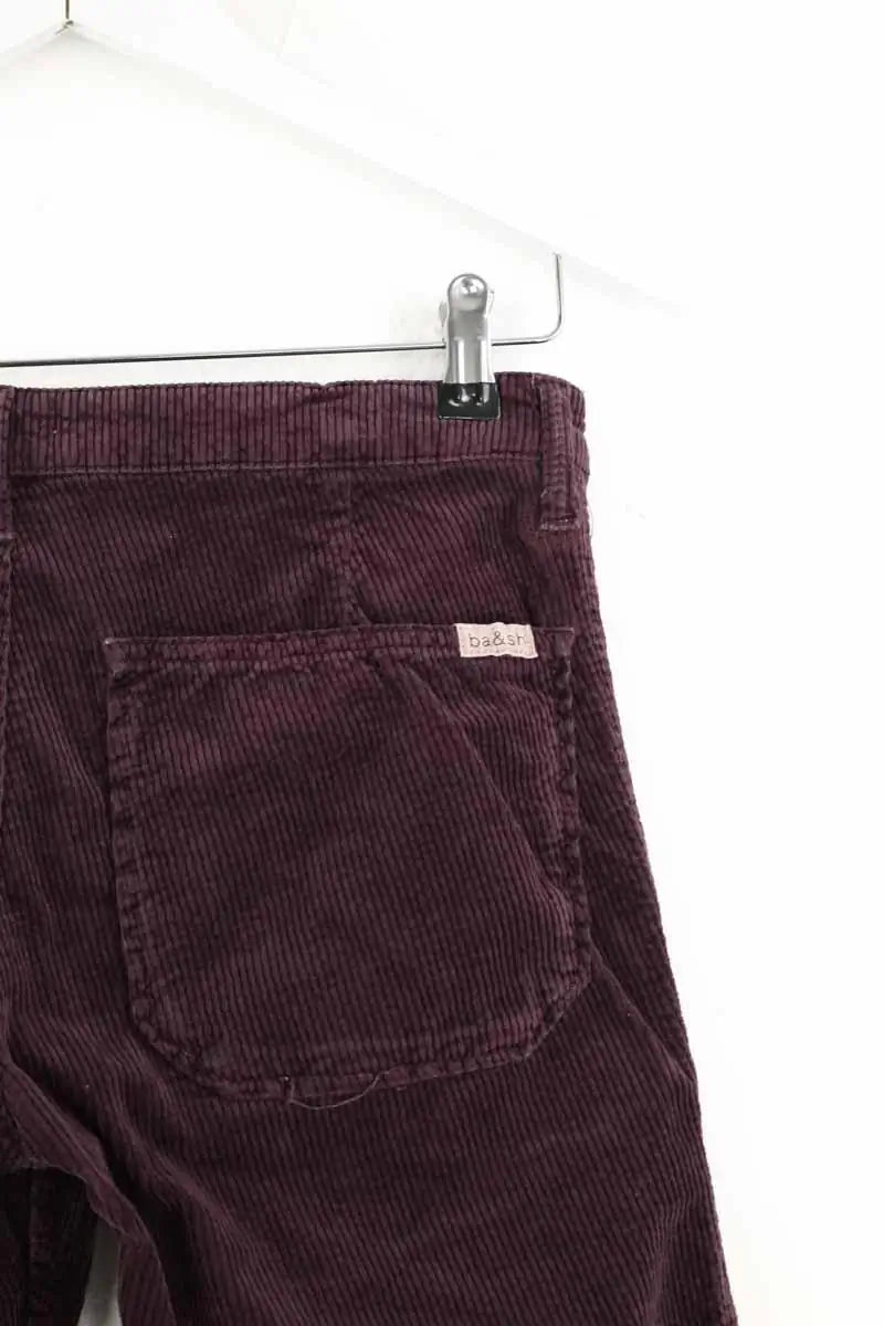 Jean droit Bash Violet en Coton