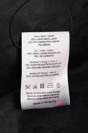 Veste Sandro Rouge en Laine