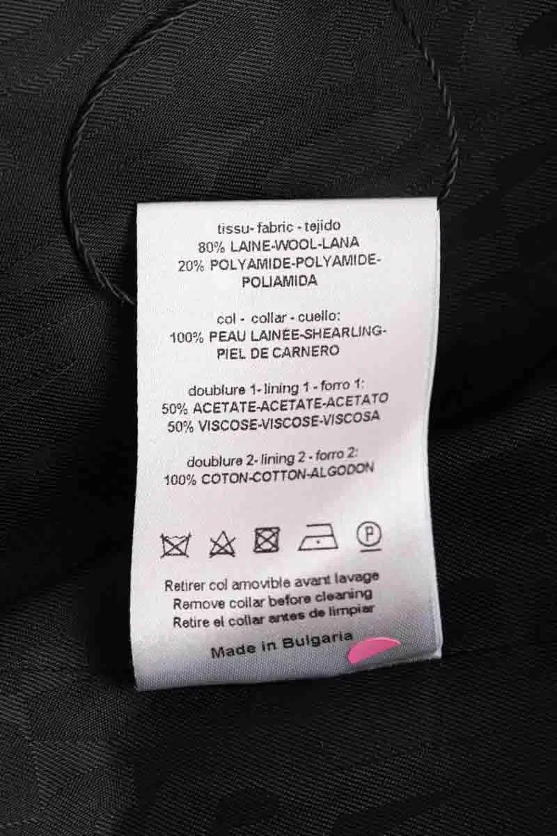 Veste Sandro Rouge en Laine