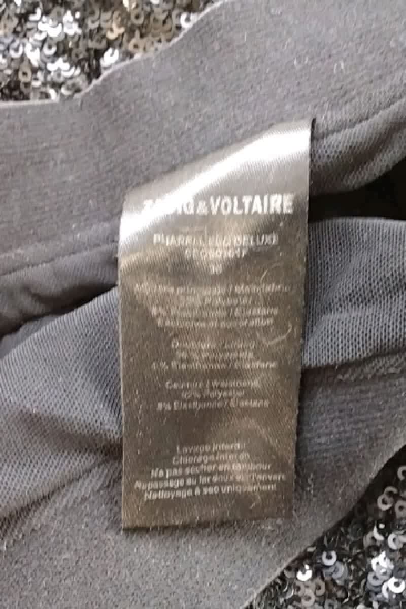 Pantalon slim Zadig & Voltaire  Noir