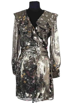Robe Altuzarra Doré en Soie, taille XS - Seconde Main