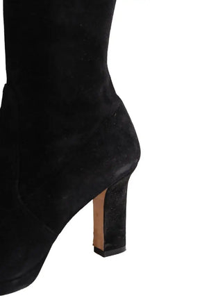 Bottes Stuart Weitzman Noir en Daim