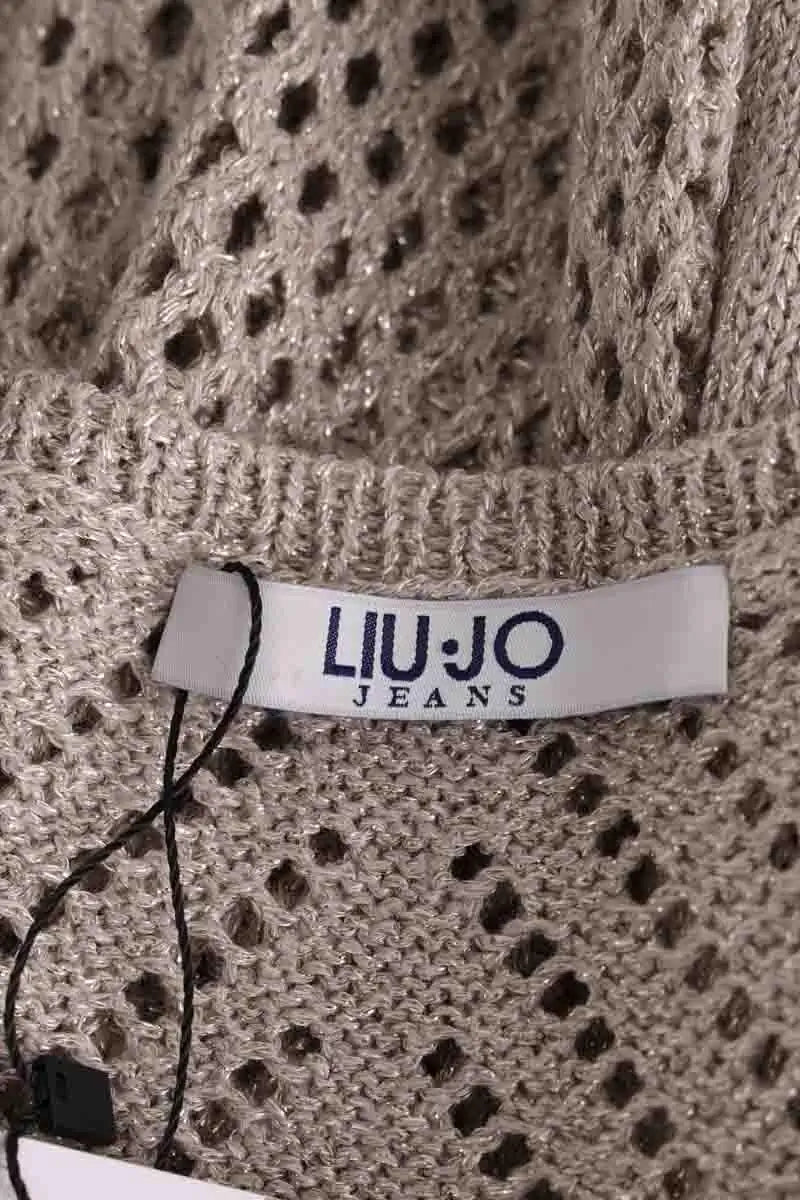 Pull Liu Jo Gris en Coton
