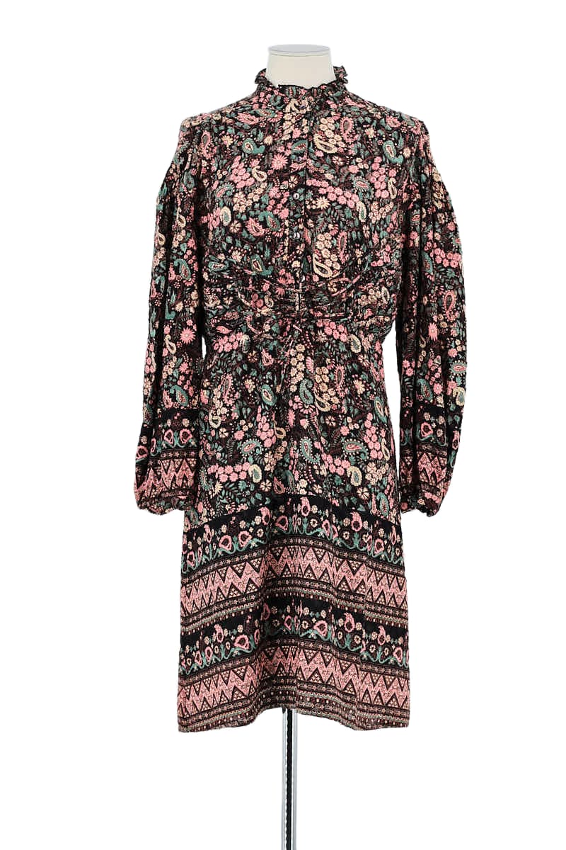 Robe Antik Batik  Noir