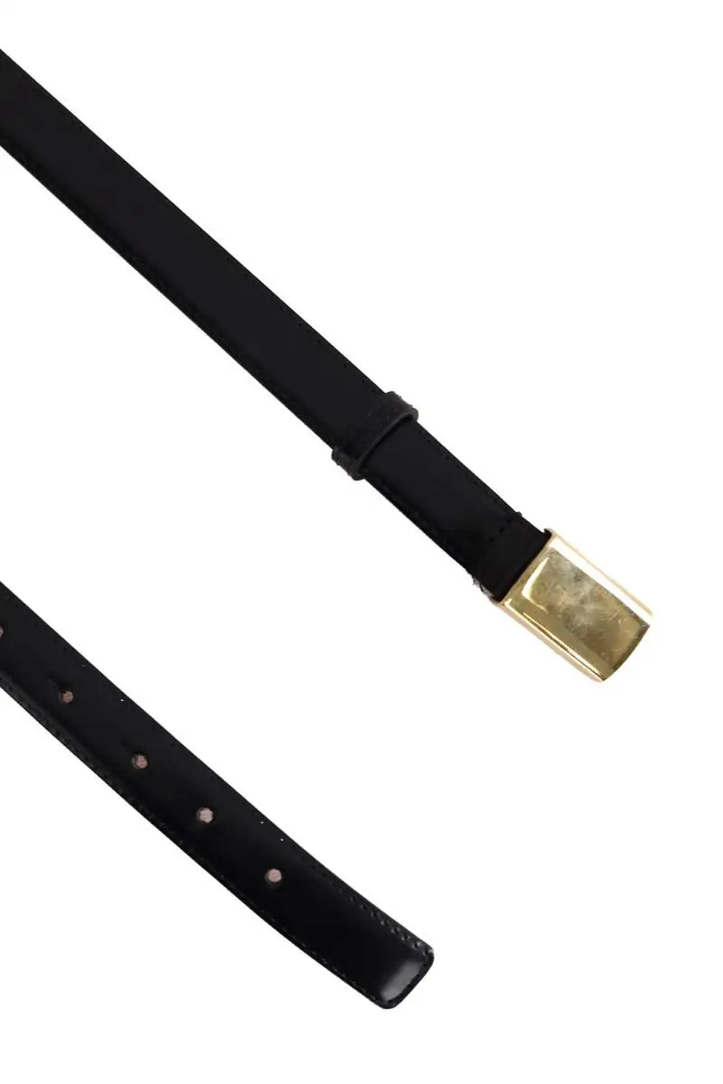 Ceinture Maison Boinet Noir en Cuir
