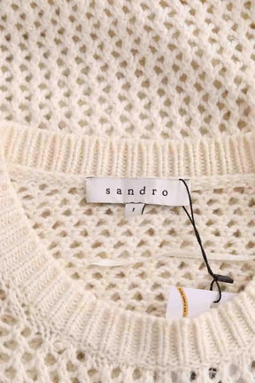 Pull Sandro Beige en Viscose