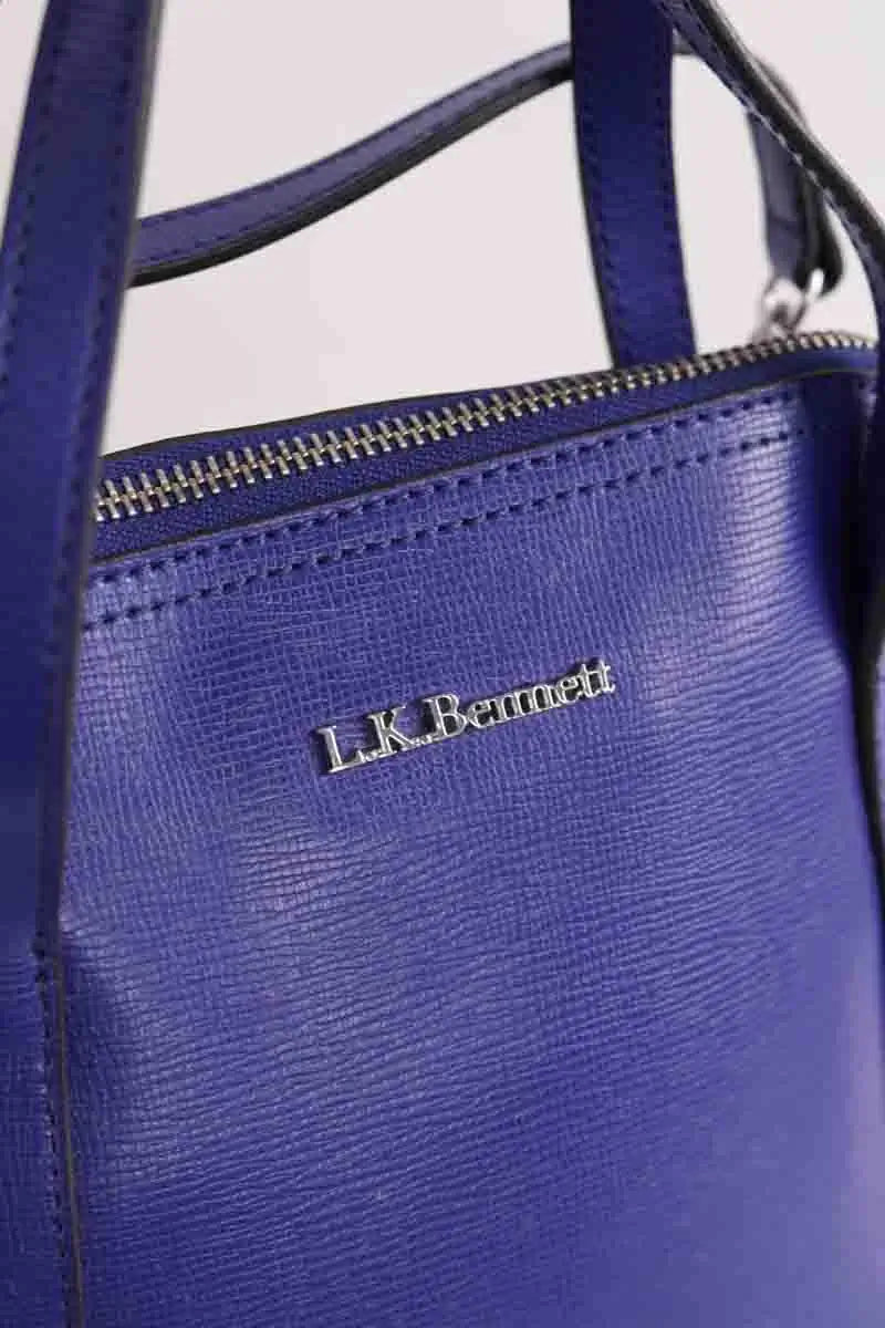 Sac à bandoulière LK Bennett Bleu en Cuir