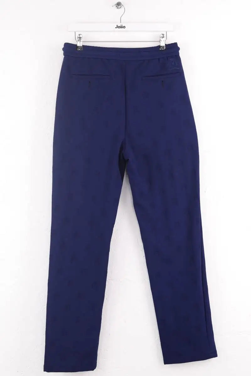 Pantalon droit Tommy Hilfiger Marine en Synthétique