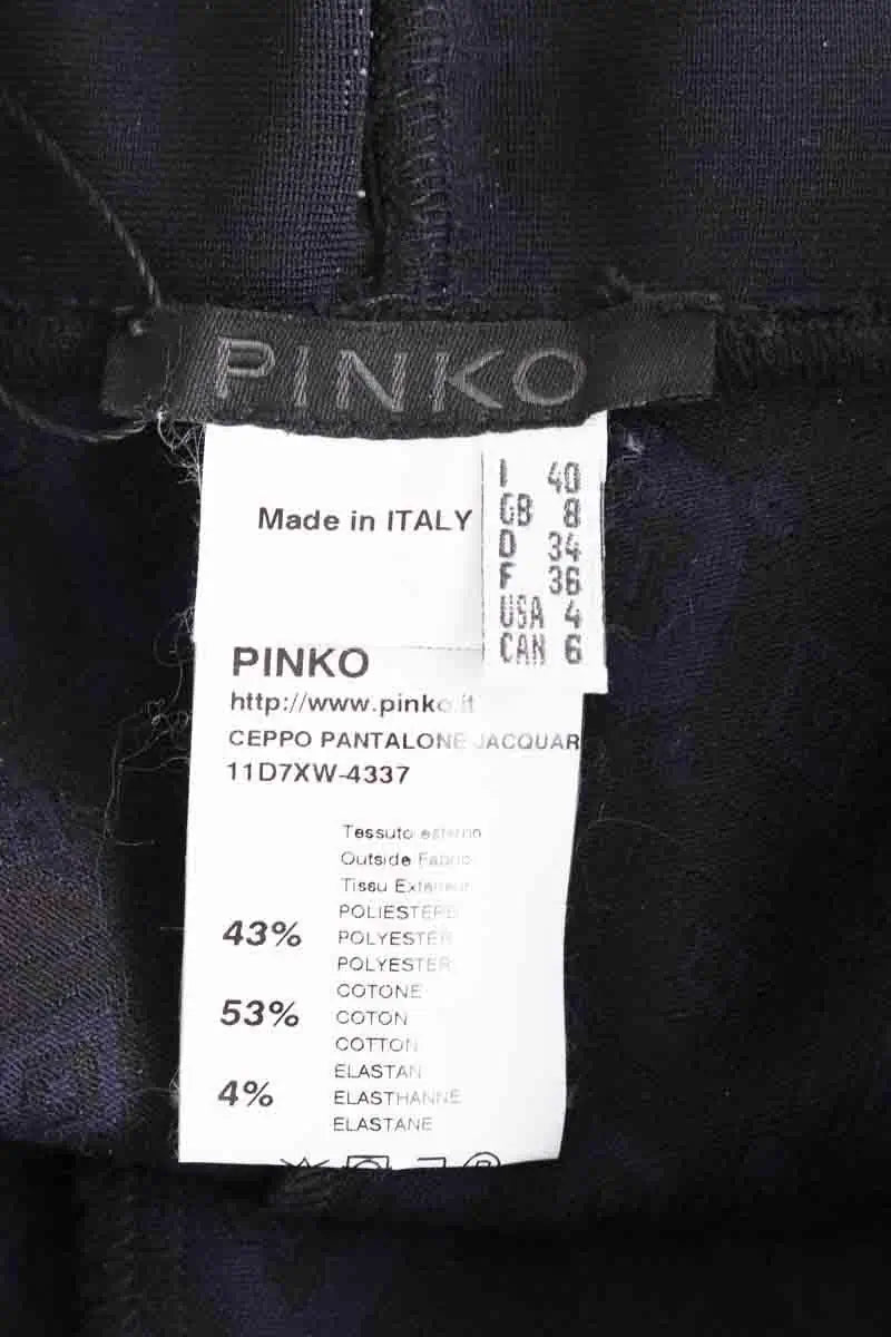 Legging Pinko Bleu en Synthétique
