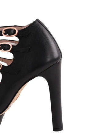 Talons Repetto Noir en Cuir