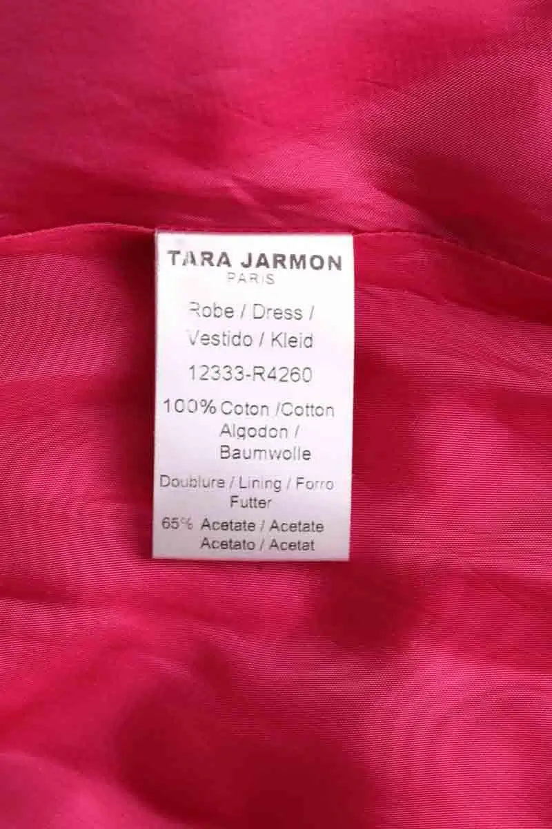 Robe Tara Jarmon Rose en Coton