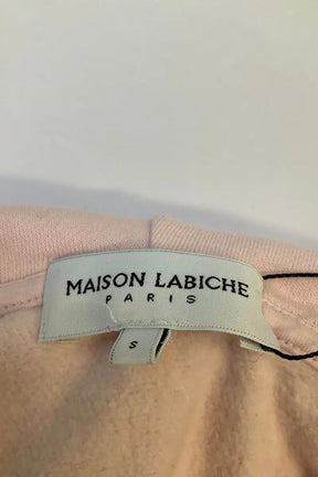 Sweatshirt Maison Labiche Rose en Coton