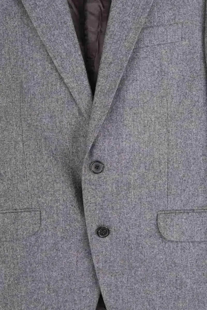 Veste Kitsuné Gris en Laine