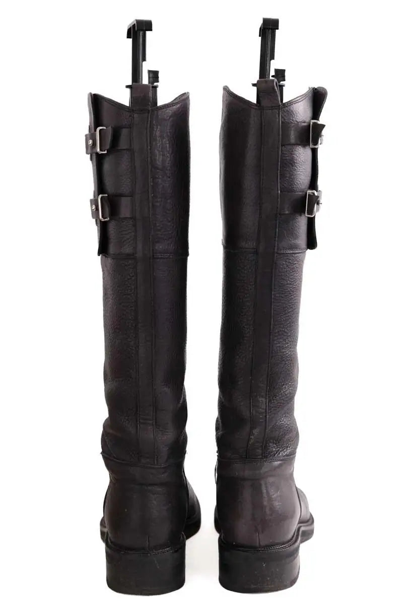 Bottes Sartore Noir en Cuir
