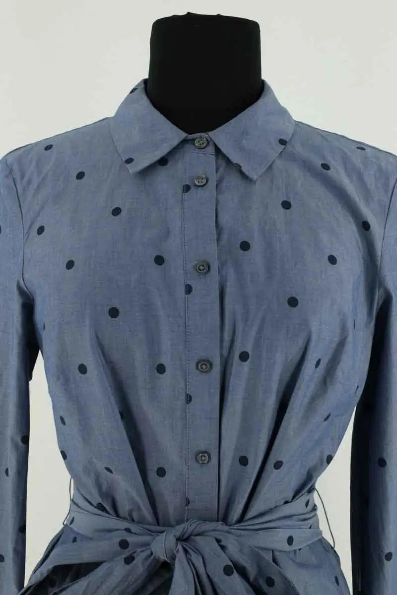Robe Boden Bleu en Coton