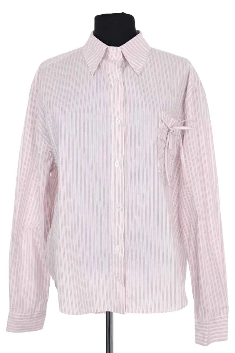 Chemise DEIJI STUDIOS Rose en Coton, taille XS - Seconde Main