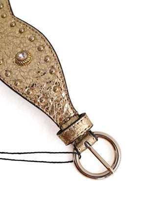 Ceinture en cuir Sandro Doré en Cuir