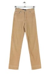 Jean droit Roberto Cavalli  Marron