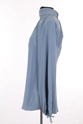 Blouse Sportmax Bleu en Soie