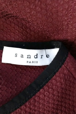 Robe Sandro  Bordeaux
