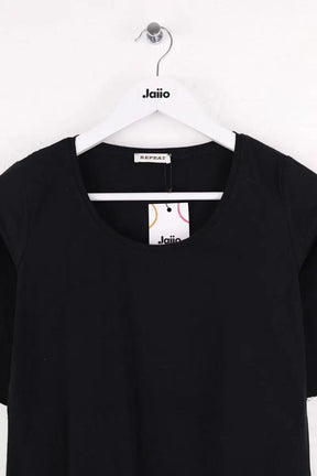 Top Repeat Noir en Coton