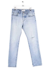 Jean droit Ami Blanc en Coton, taille S - Seconde Main