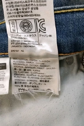 Jean droit Levi's  Bleu