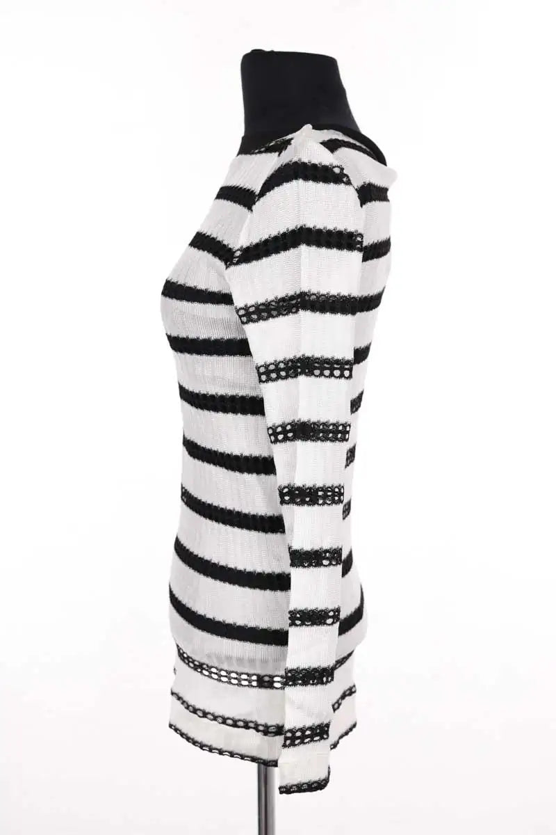 Top Pinko Blanc en Viscose