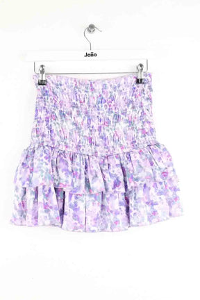 Mini jupe Maje Violet en Polyester