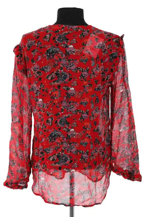 Blouse Iro Dolla Rouge en Viscose
