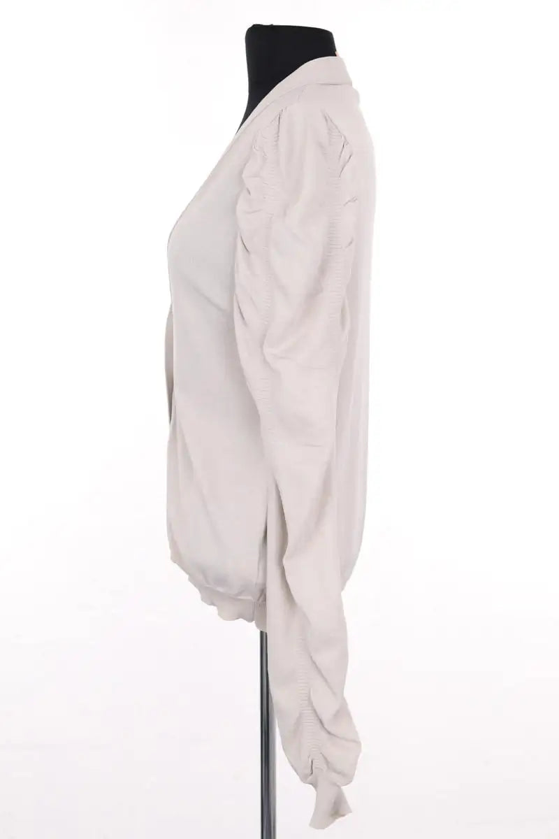 Cardigan Nude Beige en Viscose