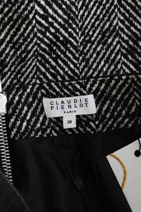 Mi-longueur Claudie Pierlot  Noir