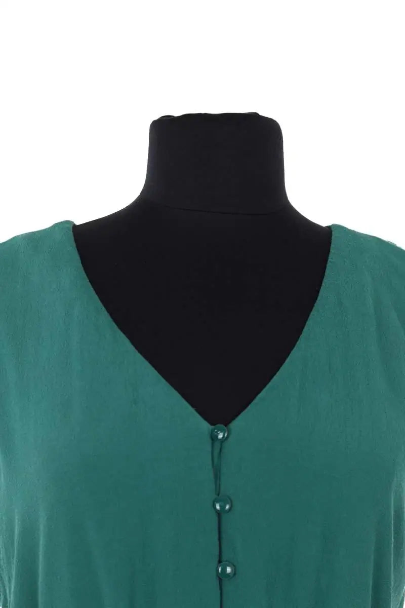 Robe Des Petits Hauts Vert en Synthétique