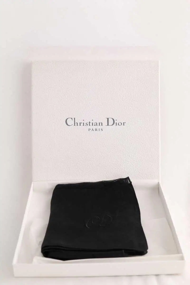 Foulard Dior Noir en Soie