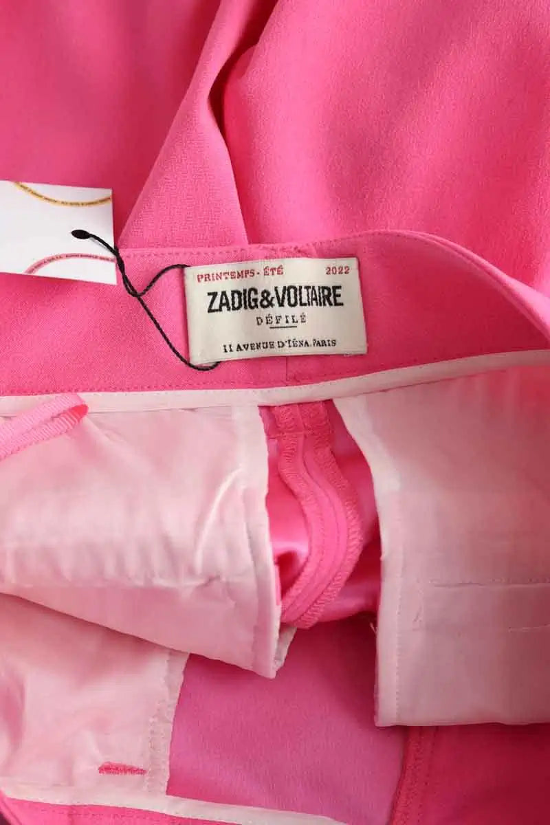 Pantalon large Zadig & Voltaire  Rose