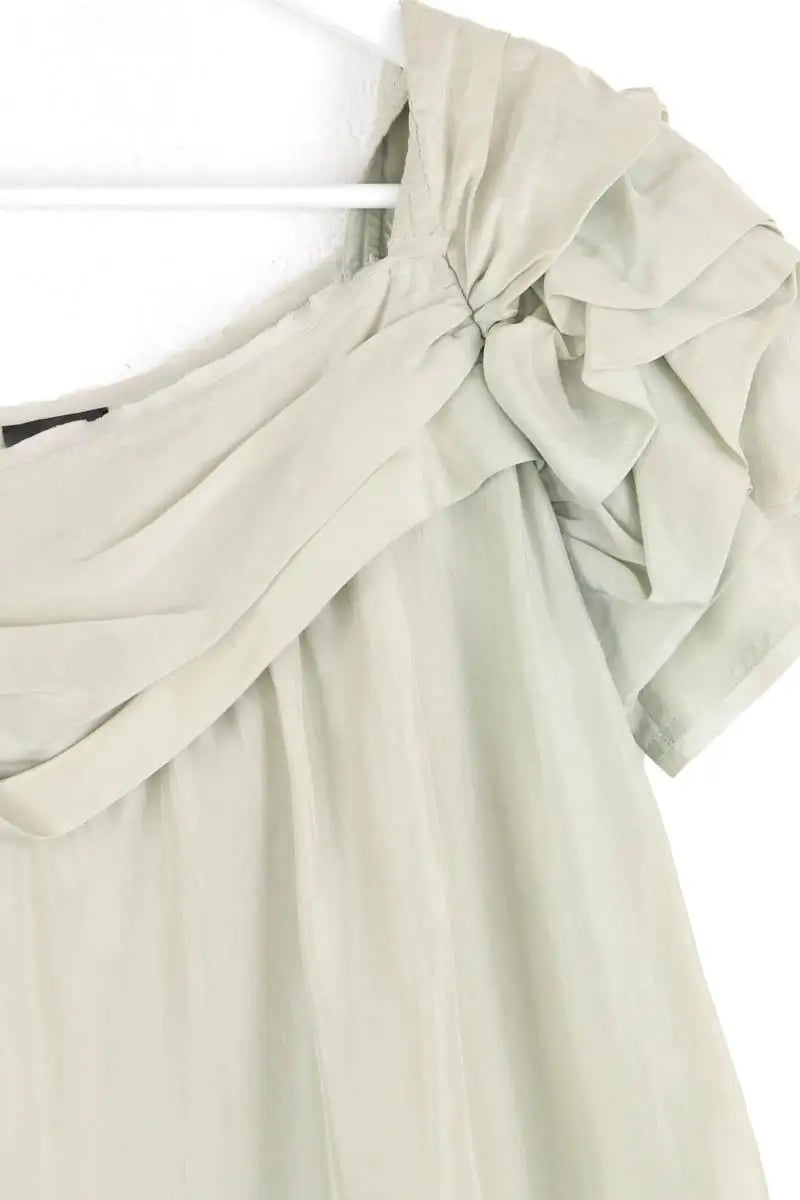 Blouse Fendi Vert en Soie