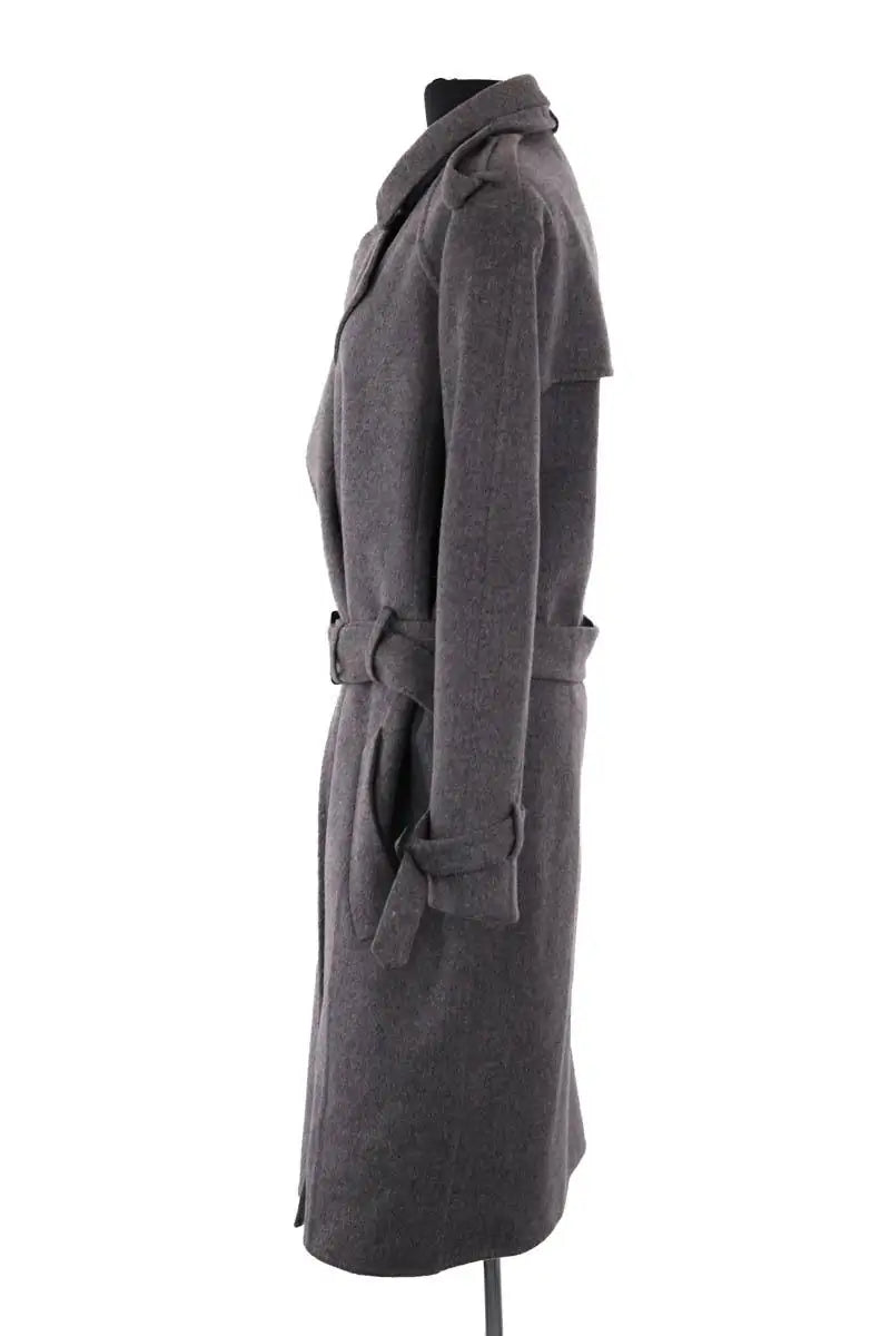 Manteau Celine Gris en Laine