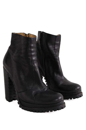Boots Free Lance Noir en Cuir