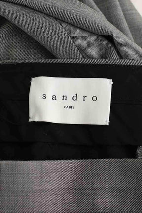 Pantalon droit Sandro  Gris