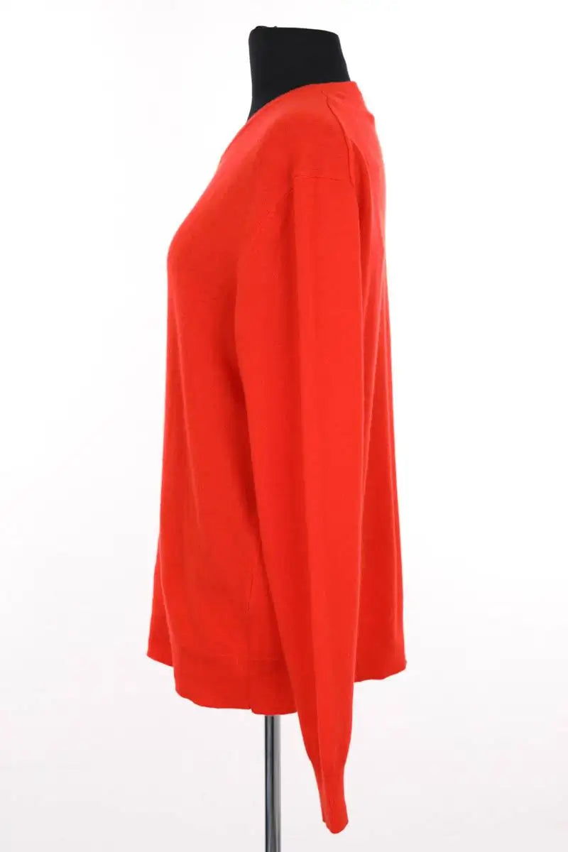Pull From Future Orange en Cachemire