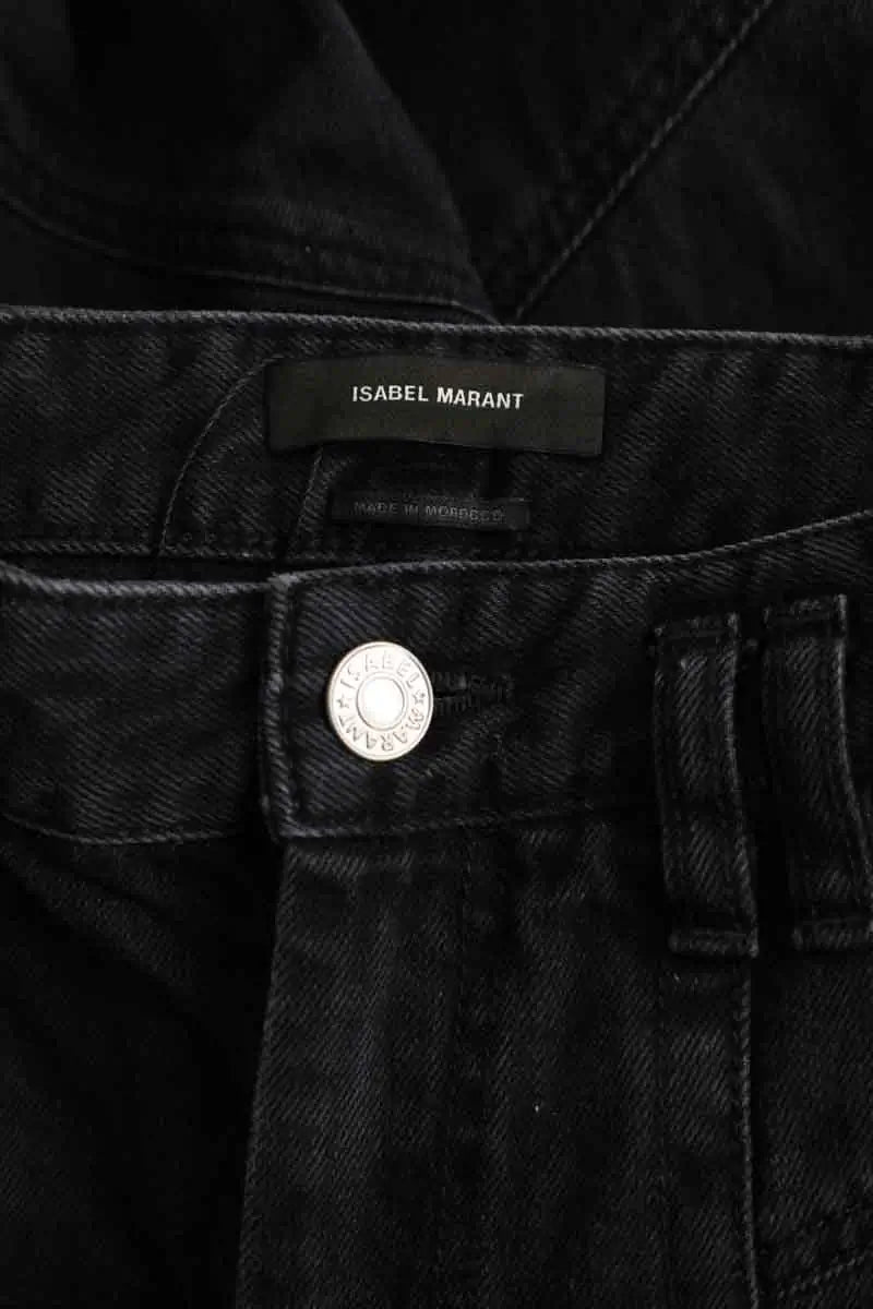 Jean droit Isabel Marant  Noir