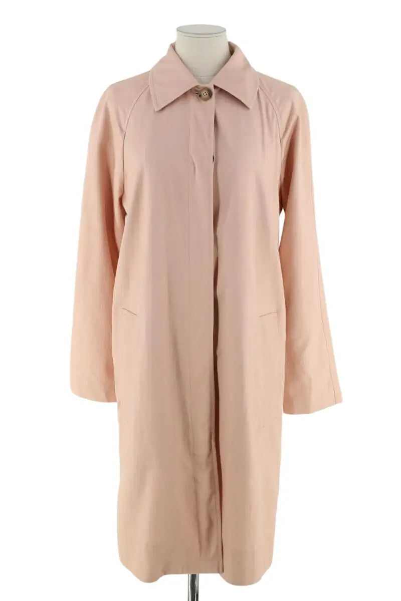 Trench-coat Calvin Klein Rose en Synthétique, taille S - Seconde Main