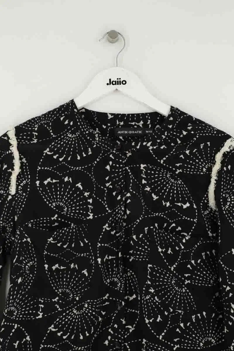 Chemise Antik Batik Noir en Coton