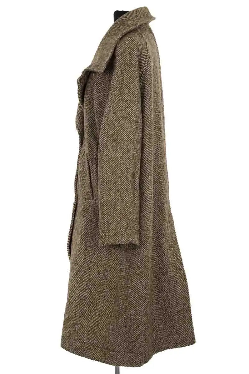 Manteau Bellerose Kaki en Laine