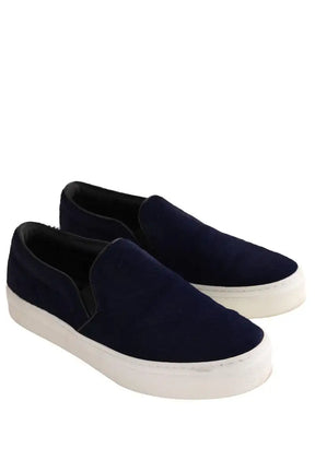 Mocassins Celine Marine en Cuir